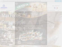 Tablet Screenshot of maxfoods.com.br